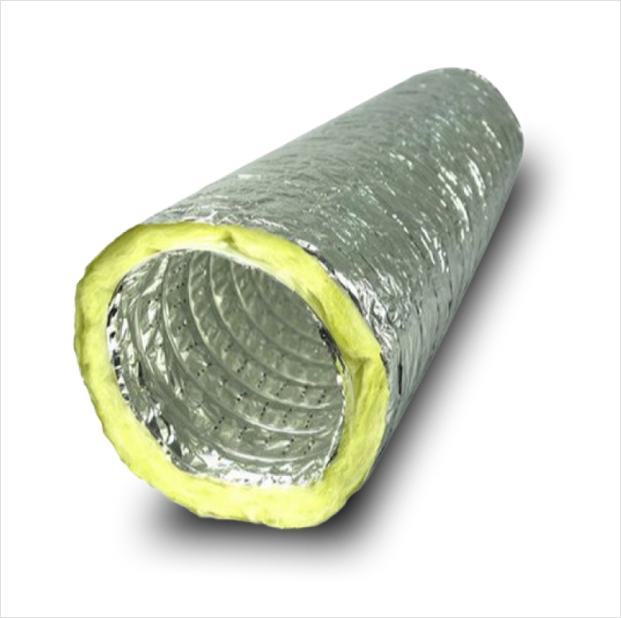 Flexible Duct Insulation - Glass Wool
